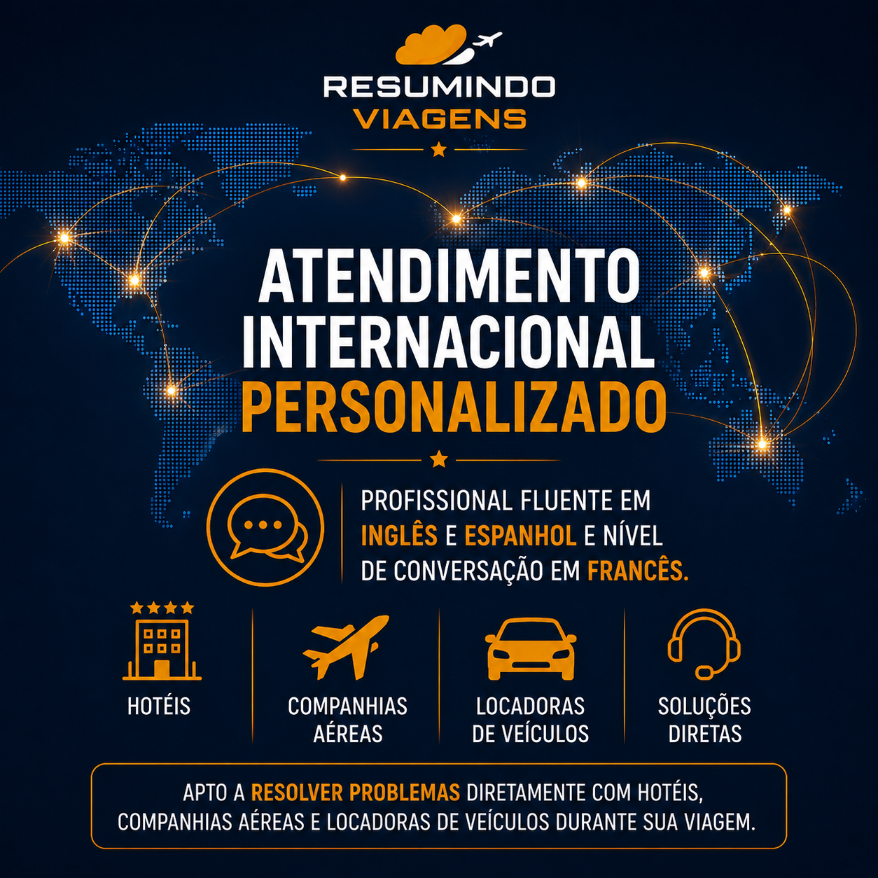Atendimento Internacional Personalizado
