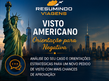Visto Americano — Orientação para Negativa